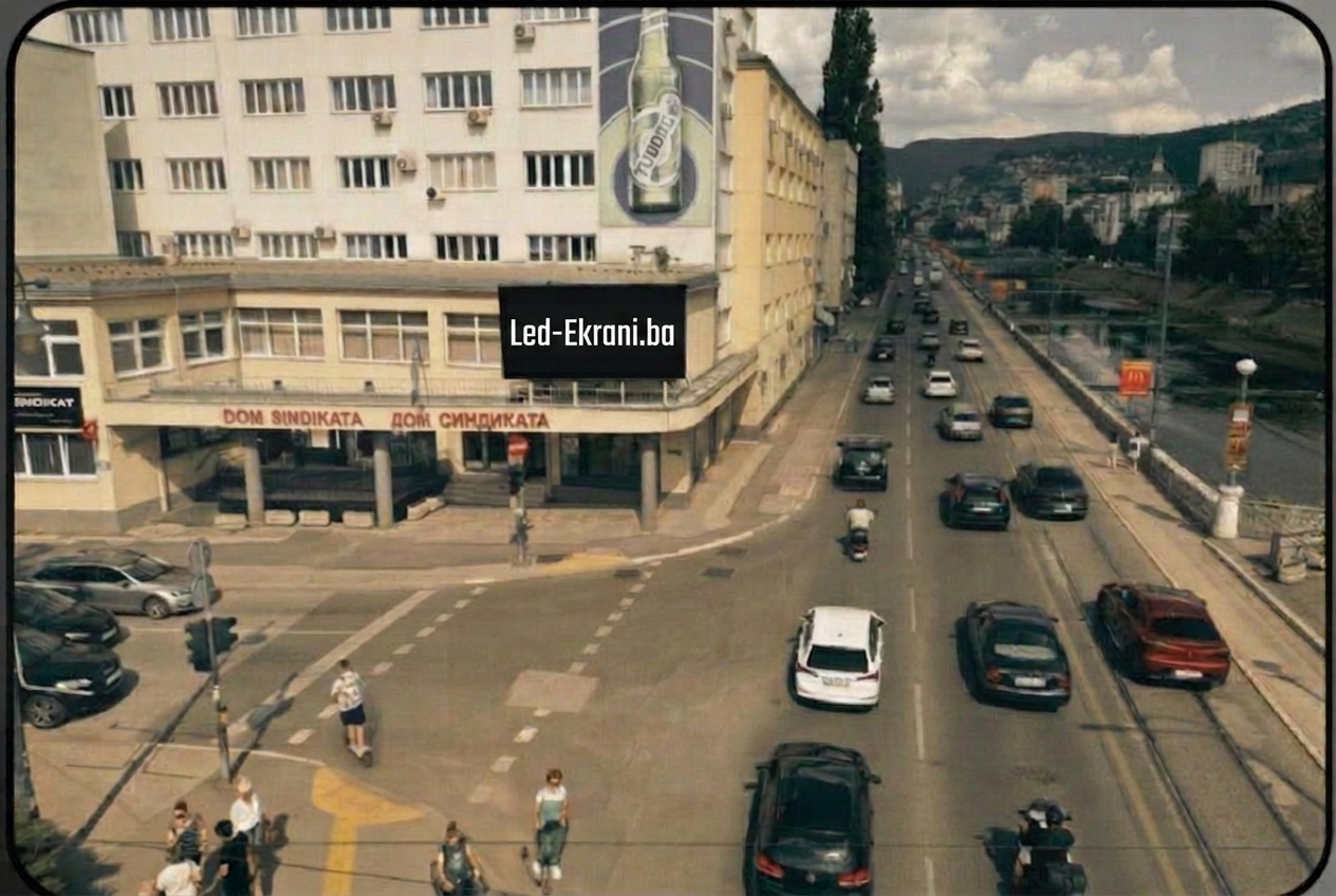 Dom Sindikata — LED Billboard Tip A1